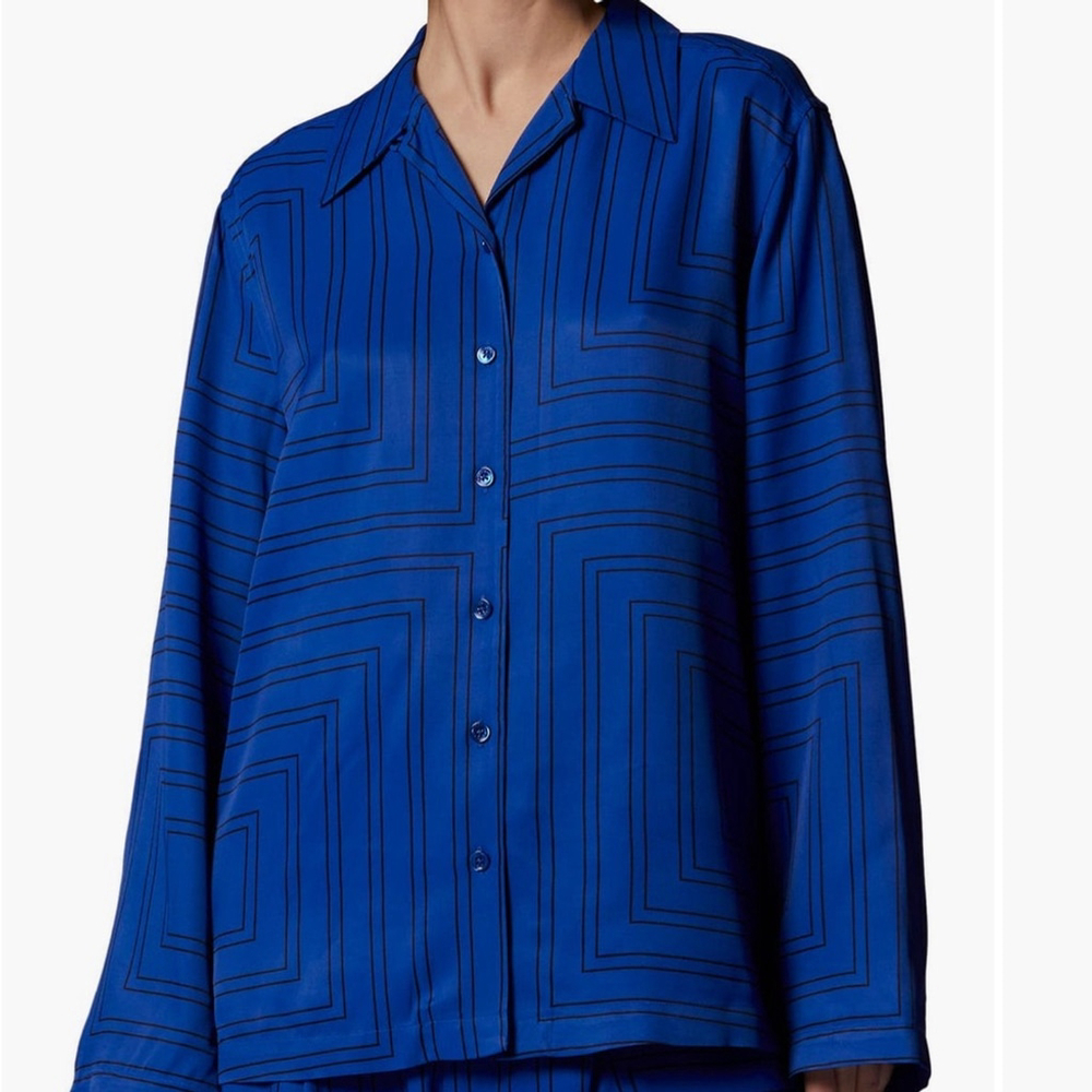 Equipment Mateo Print Shirt Small